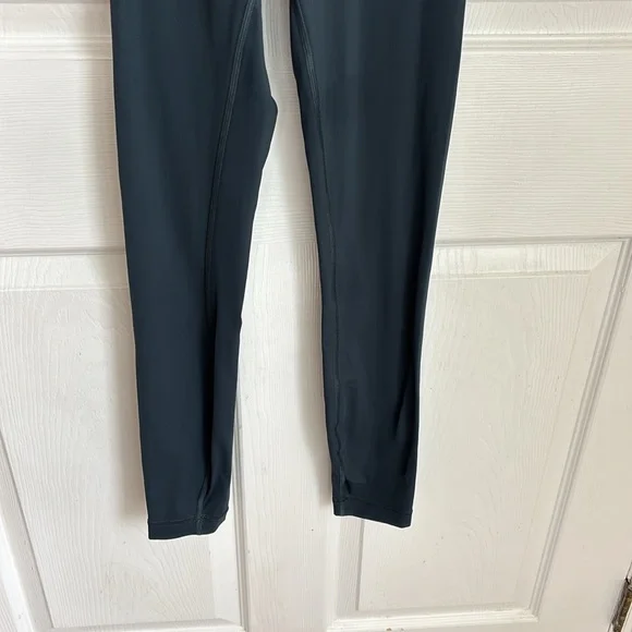 Lululemon blue green leggings Size 2 - Picture 6 of 12
